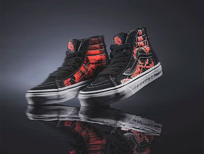 Zapatilla Vans Sk8-Hi Reissue Stranger Things Hombre Negro