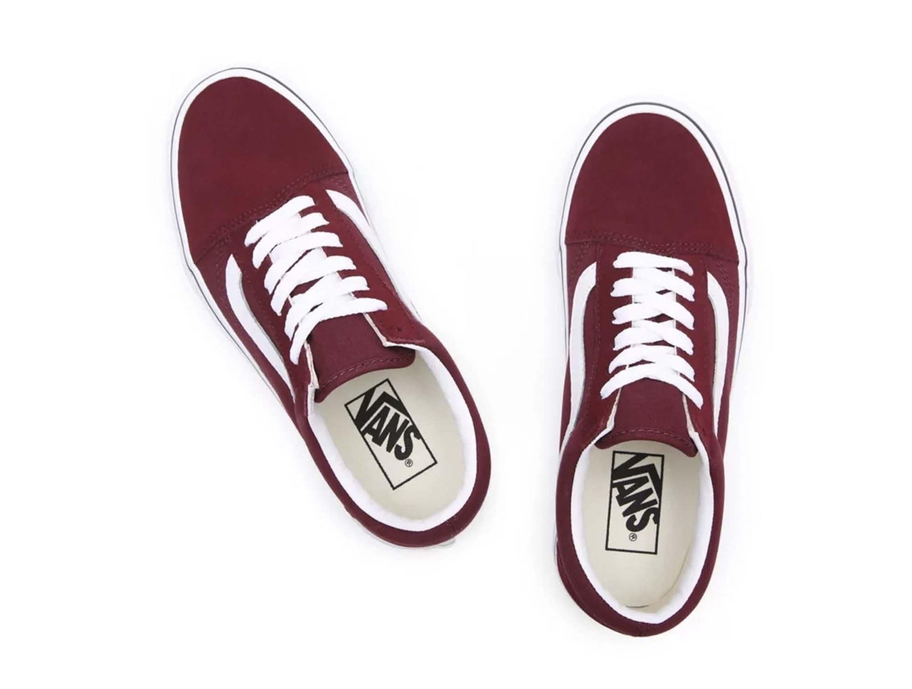 Zapatilla Vans Old Skool Mujer Burdeo