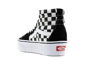 Zapatilla Vans Sk8-Hi Plataforma Mujer Negro