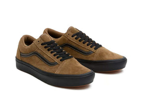Zapatilla Vans Comfycush Old Skool (Suede Kangaroo) Hombre Verde