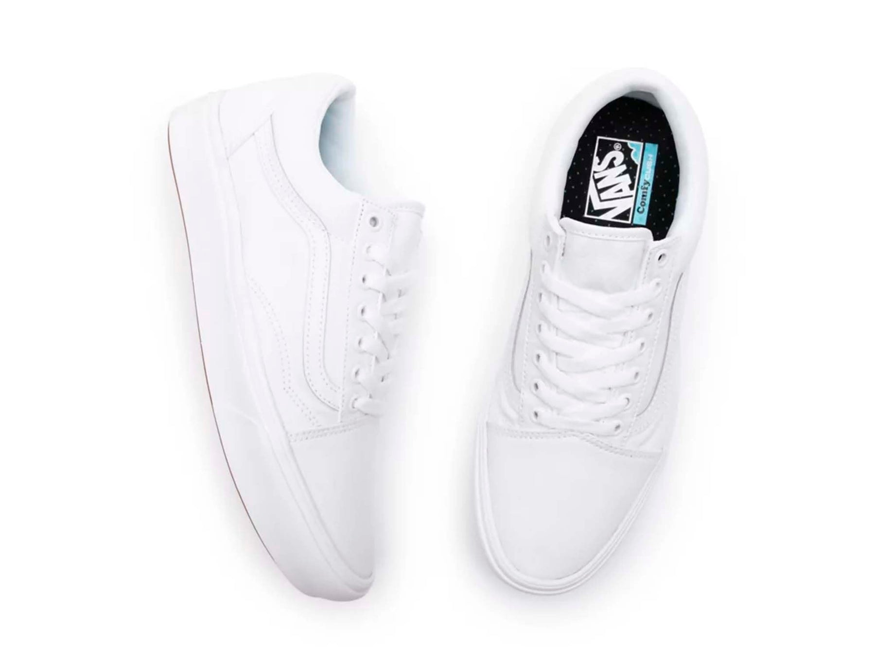 Zapatilla Vans Comfycush Old Skool Hombre Blanco