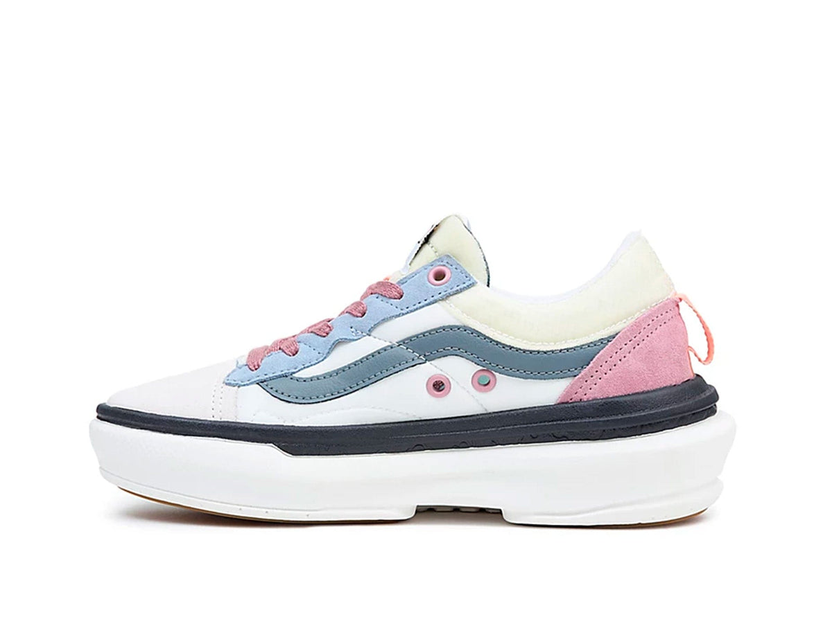 Zapatilla Vans Old Skool Overt Plus Cc Mujer Blanco