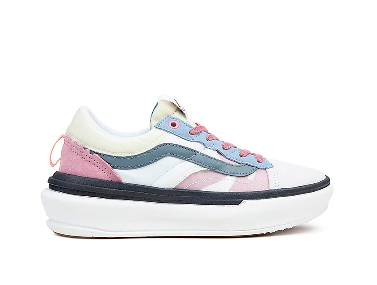 Zapatilla Vans Old Skool Overt Plus Cc Mujer Blanco