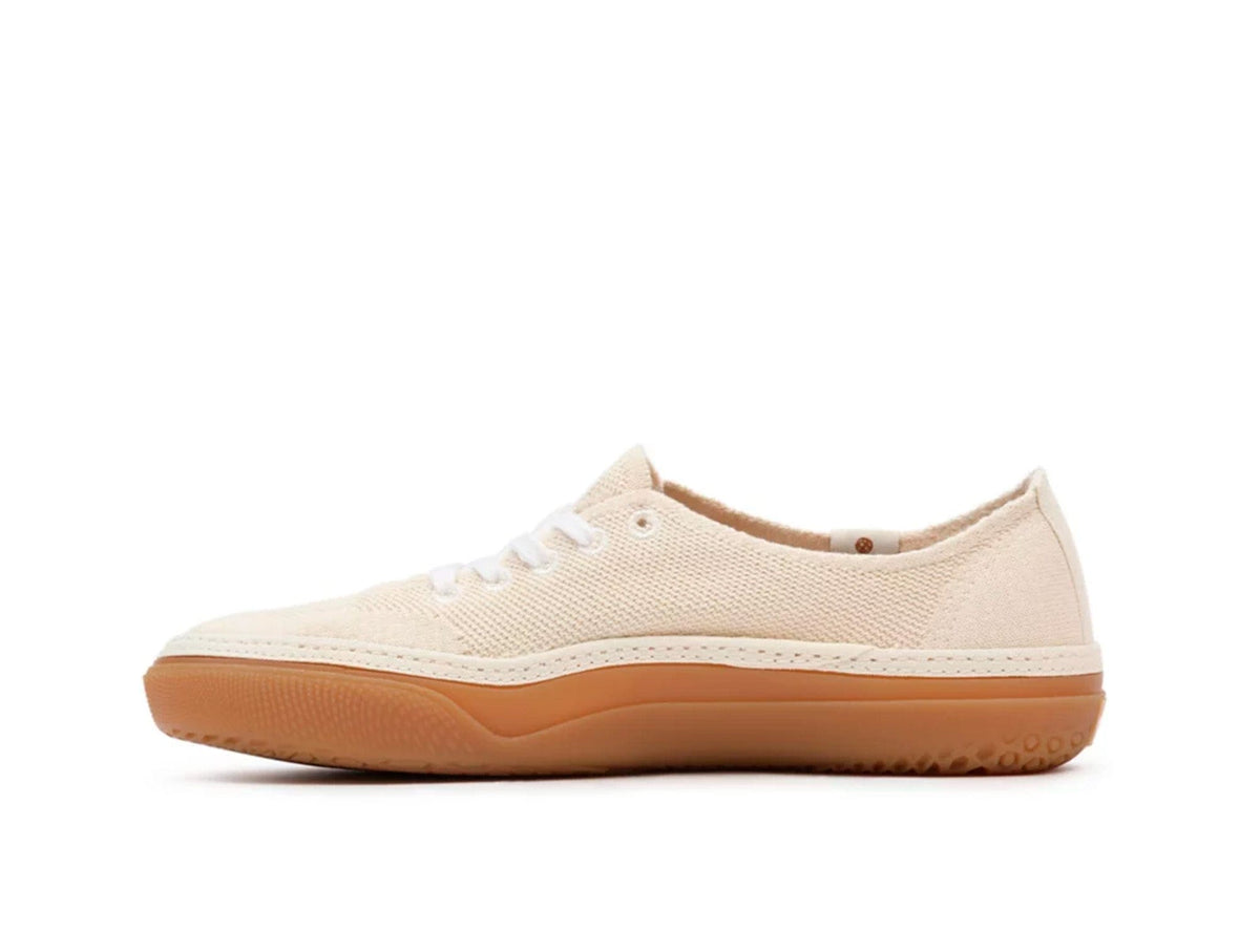 Zapatilla Vans Circle Vee Mujer Beige