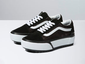 Zapatillas Vans Old Skool Stacked Mujer Negro