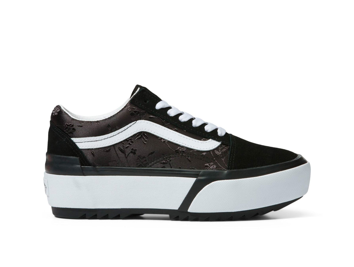 Zapatillas Vans Old Skool Stacked Mujer Negro