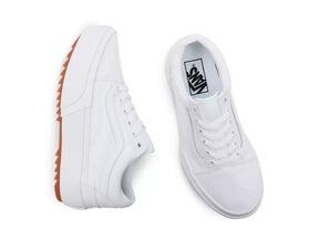 Zapatilla Vans Old Skool Stacked Mujer Blanco