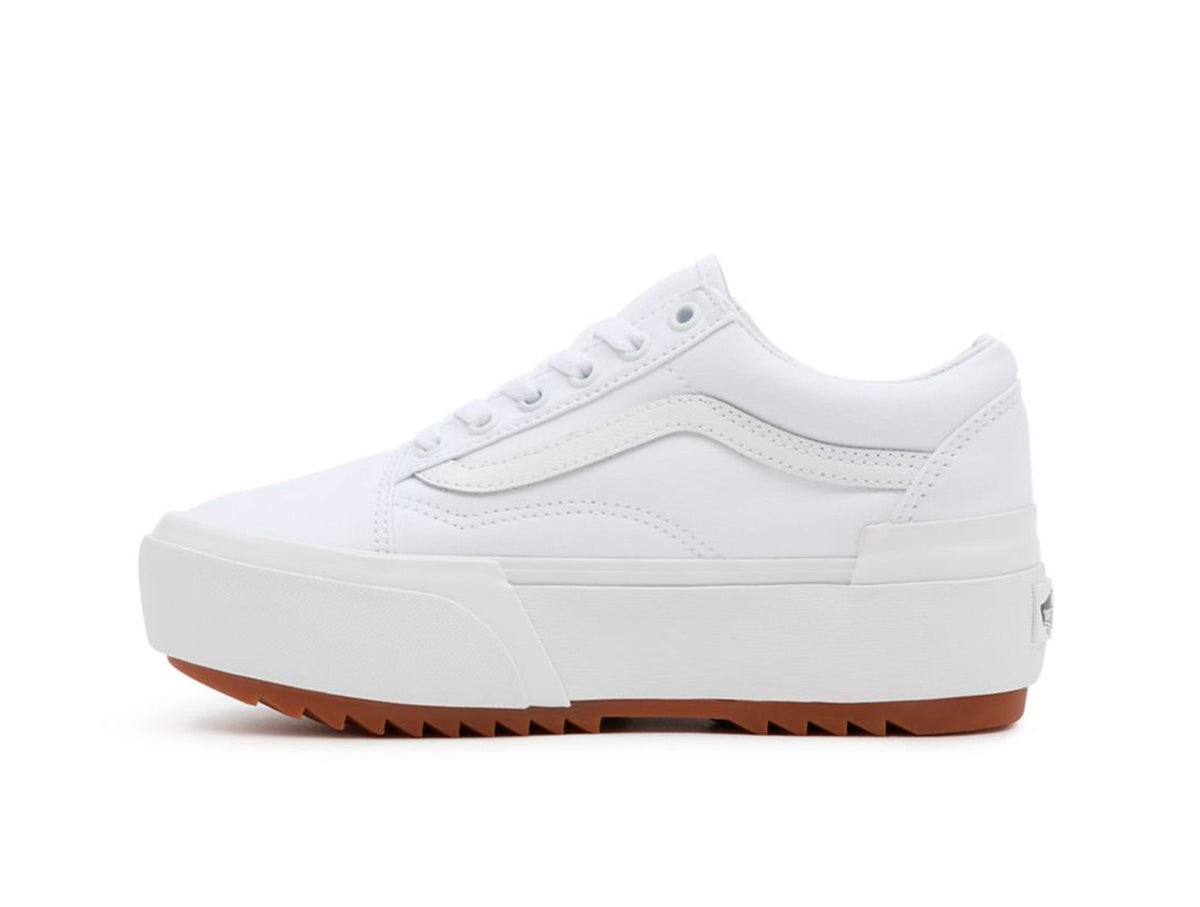 Zapatilla Vans Old Skool Stacked Mujer Blanco