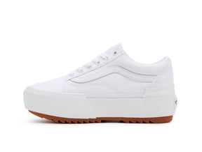 Zapatilla Vans Old Skool Stacked Mujer Blanco