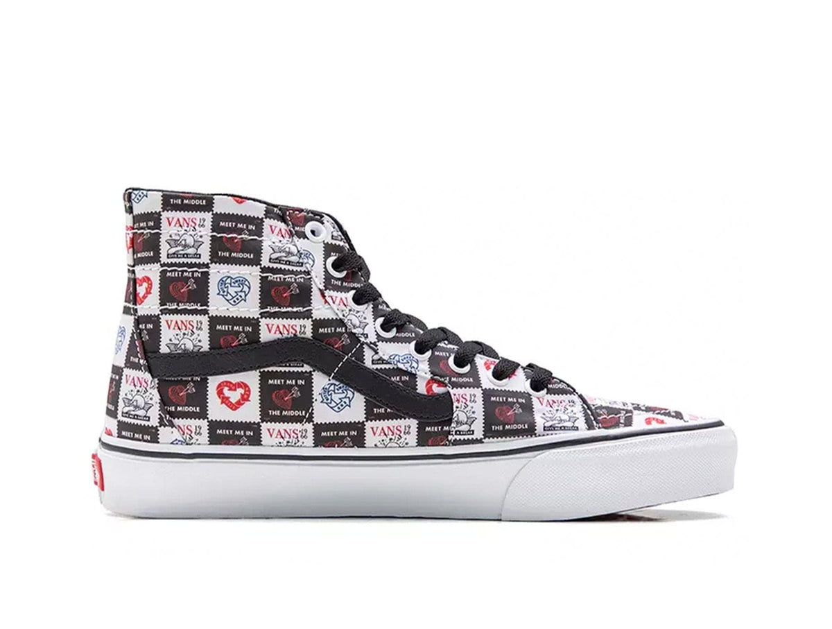Zapatilla Vans Sk8-Hi Tapered (Love Letters) Mujer Negro