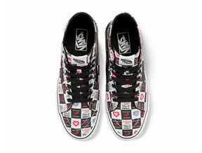 Zapatilla Vans Sk8-Hi Tapered (Love Letters) Mujer Negro