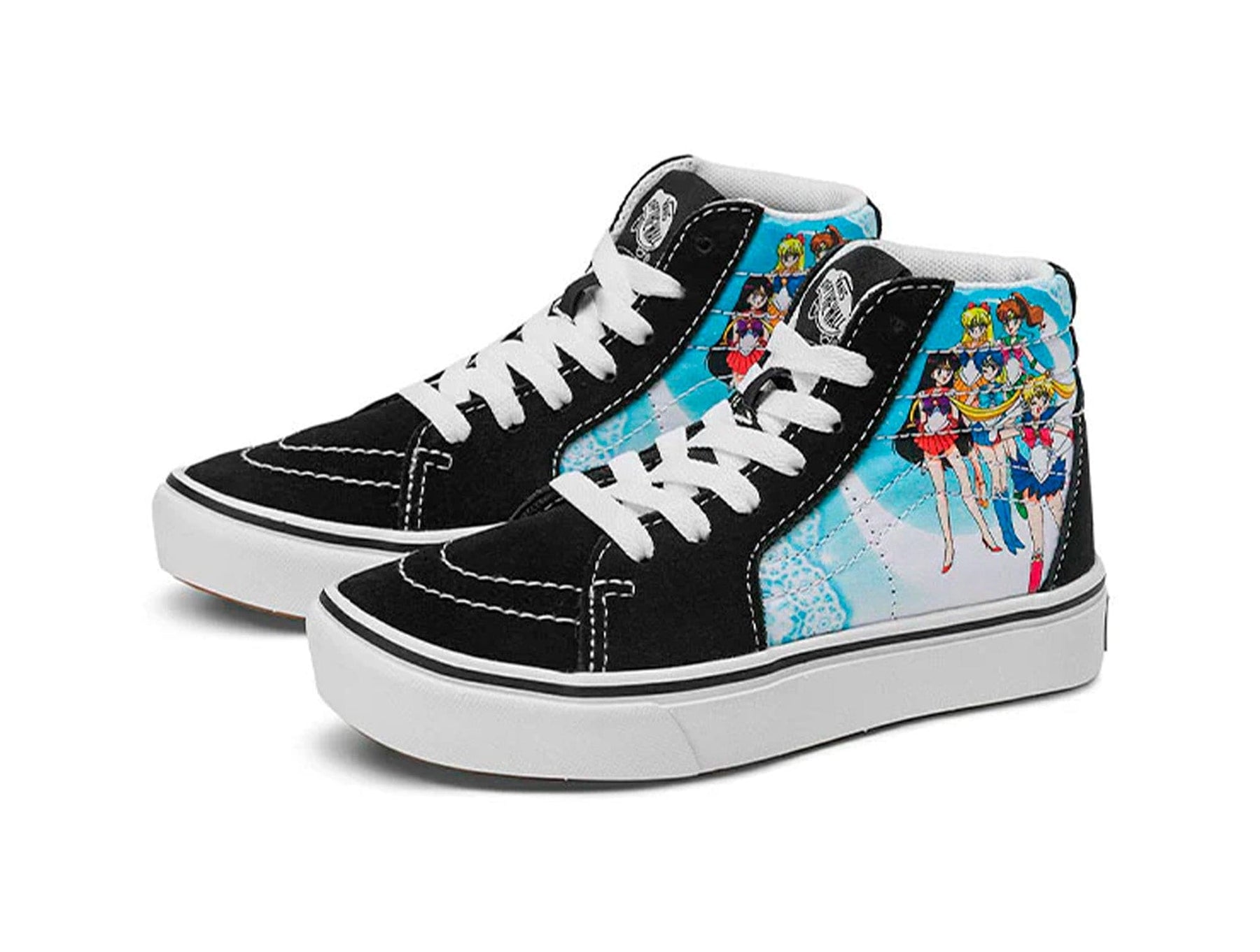 Zapatilla Vans Sailor Moon Comfycush Sk8-Hi Junior Negro