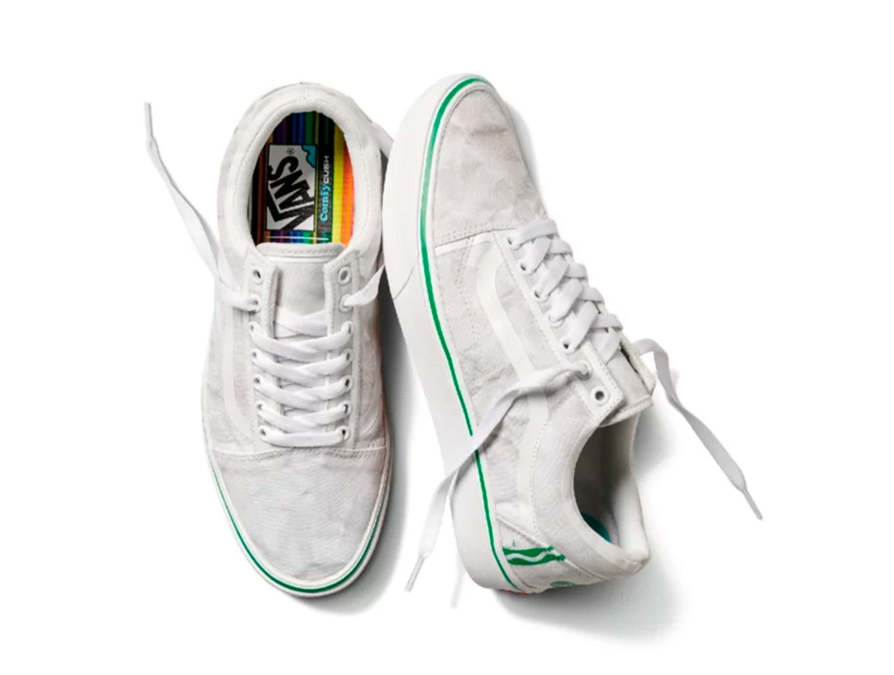 Zapatilla Vans Crayola Comfycush Old Skool Unisex Gris