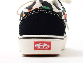Zapatilla Vans Comfycush Old Skool Mini Leopard Mujer Negro