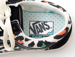 Zapatilla Vans Comfycush Old Skool Mini Leopard Mujer Negro