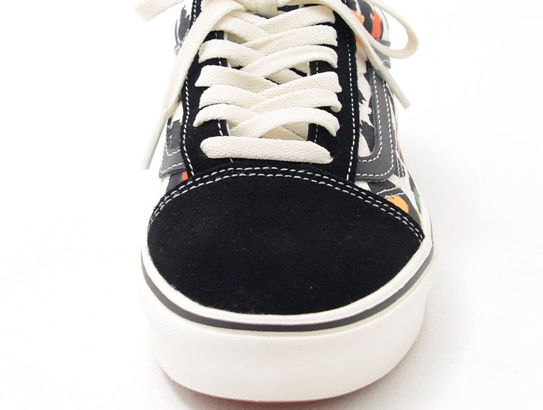 Zapatilla Vans Comfycush Old Skool Mini Leopard Mujer Negro