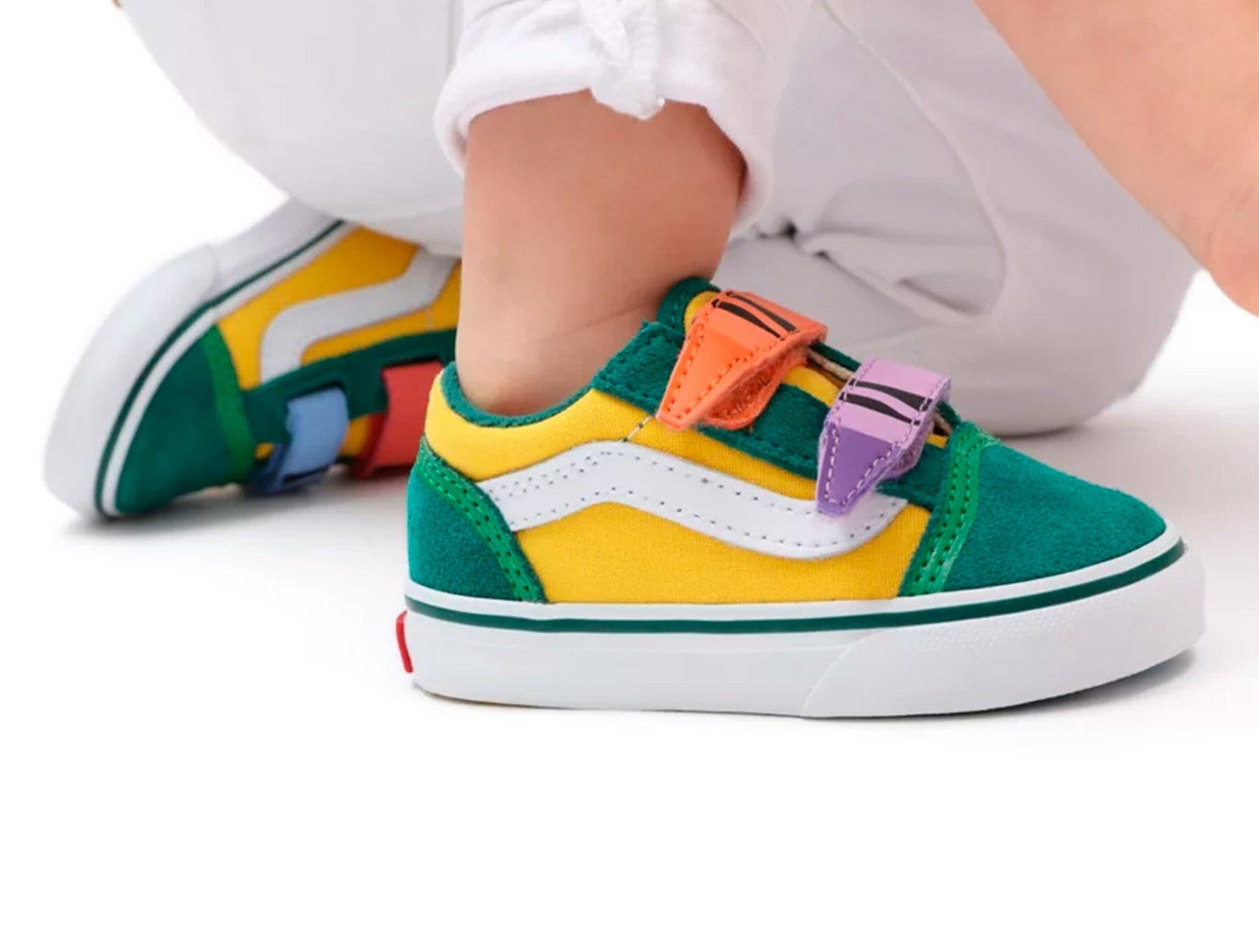 Zapatilla Vans Crayola Old Skool V Infantil Multicolor
