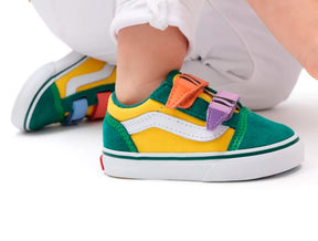 Zapatilla Vans Crayola Old Skool V Infantil Multicolor