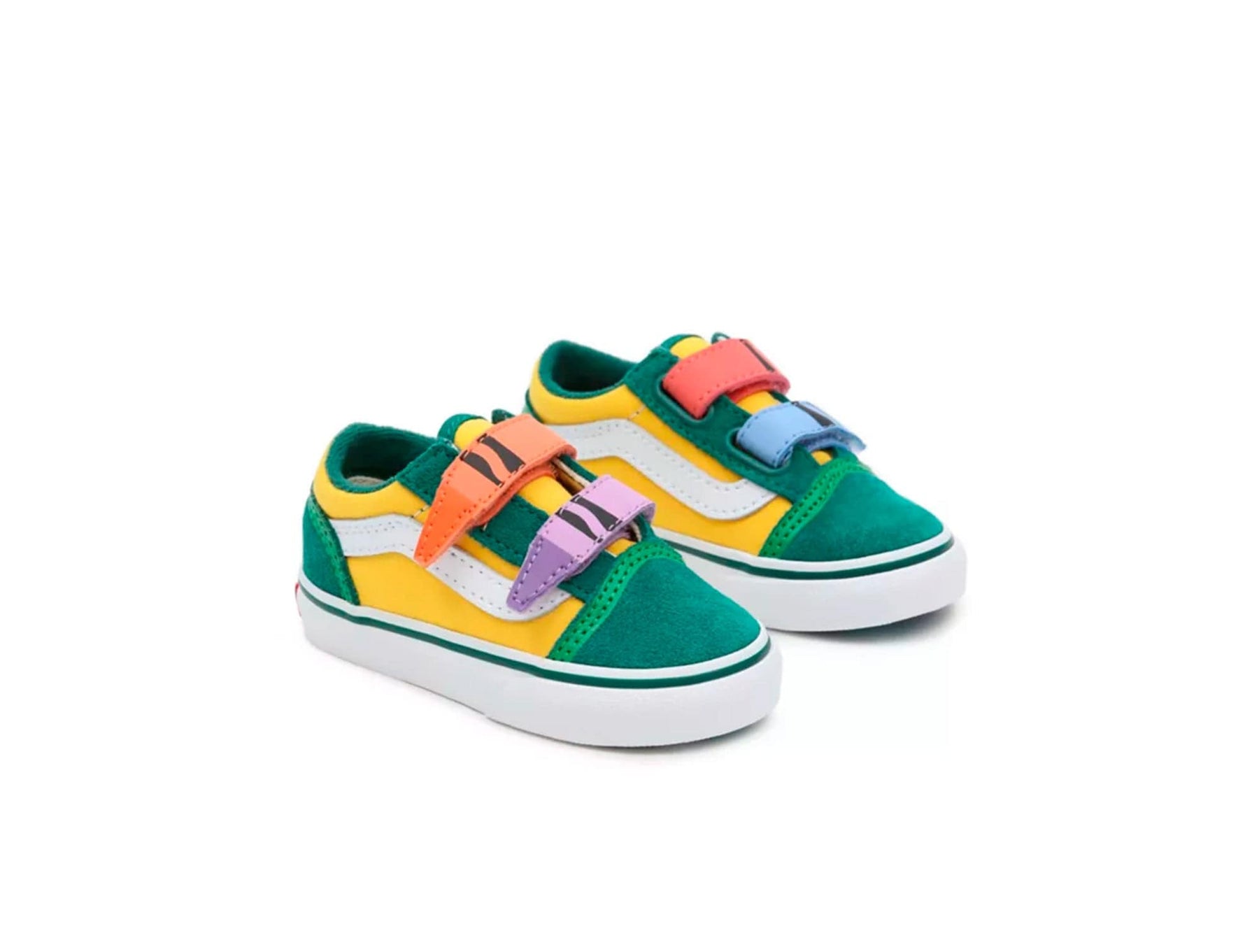 Zapatilla Vans Crayola Old Skool V Infantil Multicolor