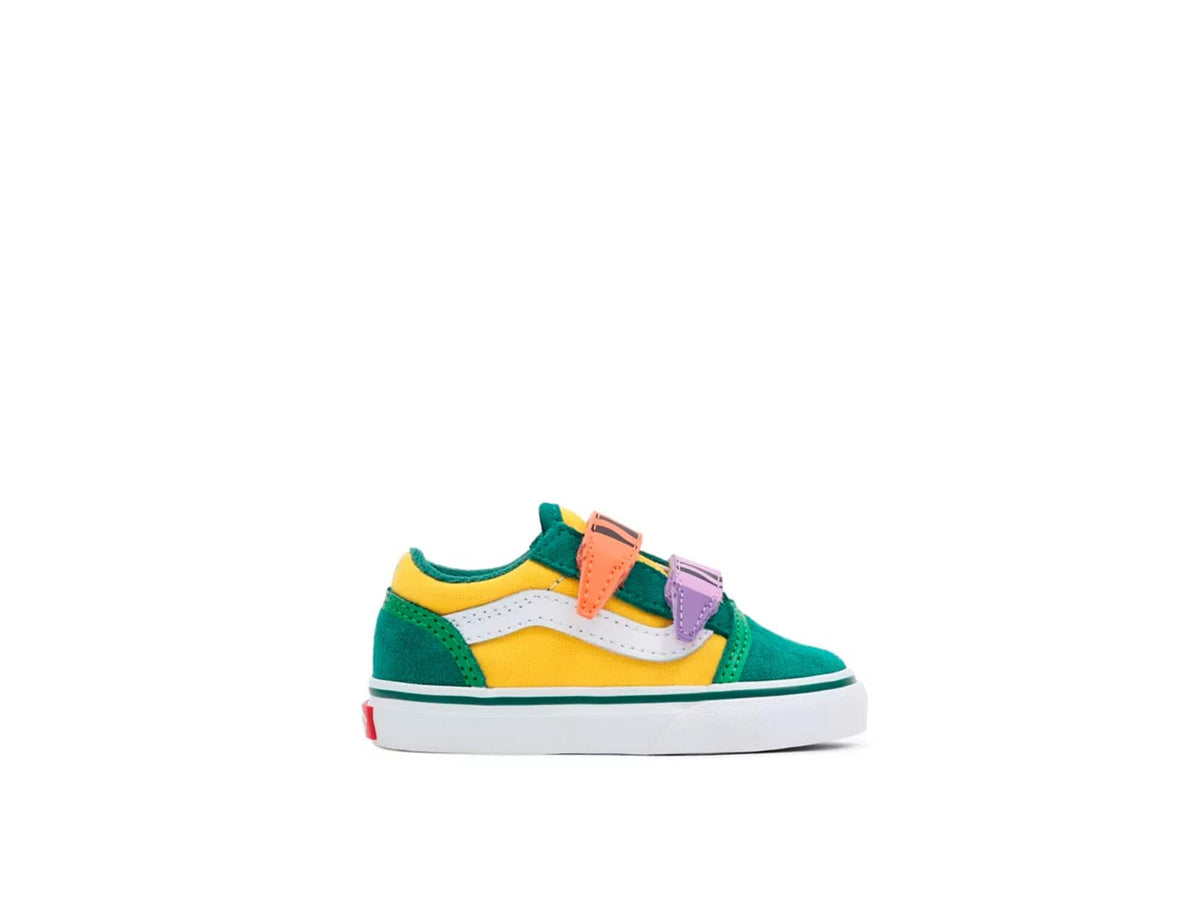 Zapatilla Vans Crayola Old Skool V Infantil Multicolor