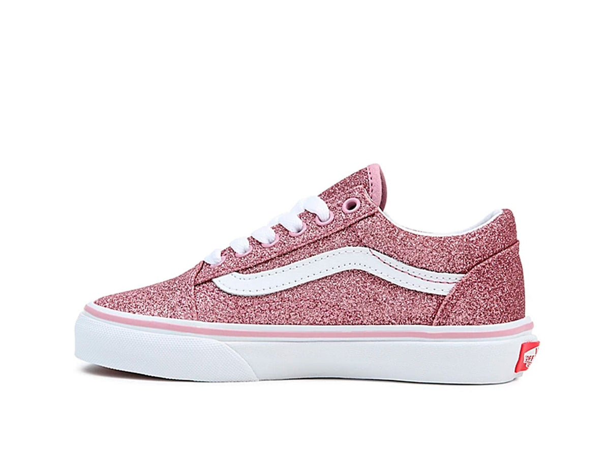 Zapatilla Vans Old Skool Glitter Junior Rosado
