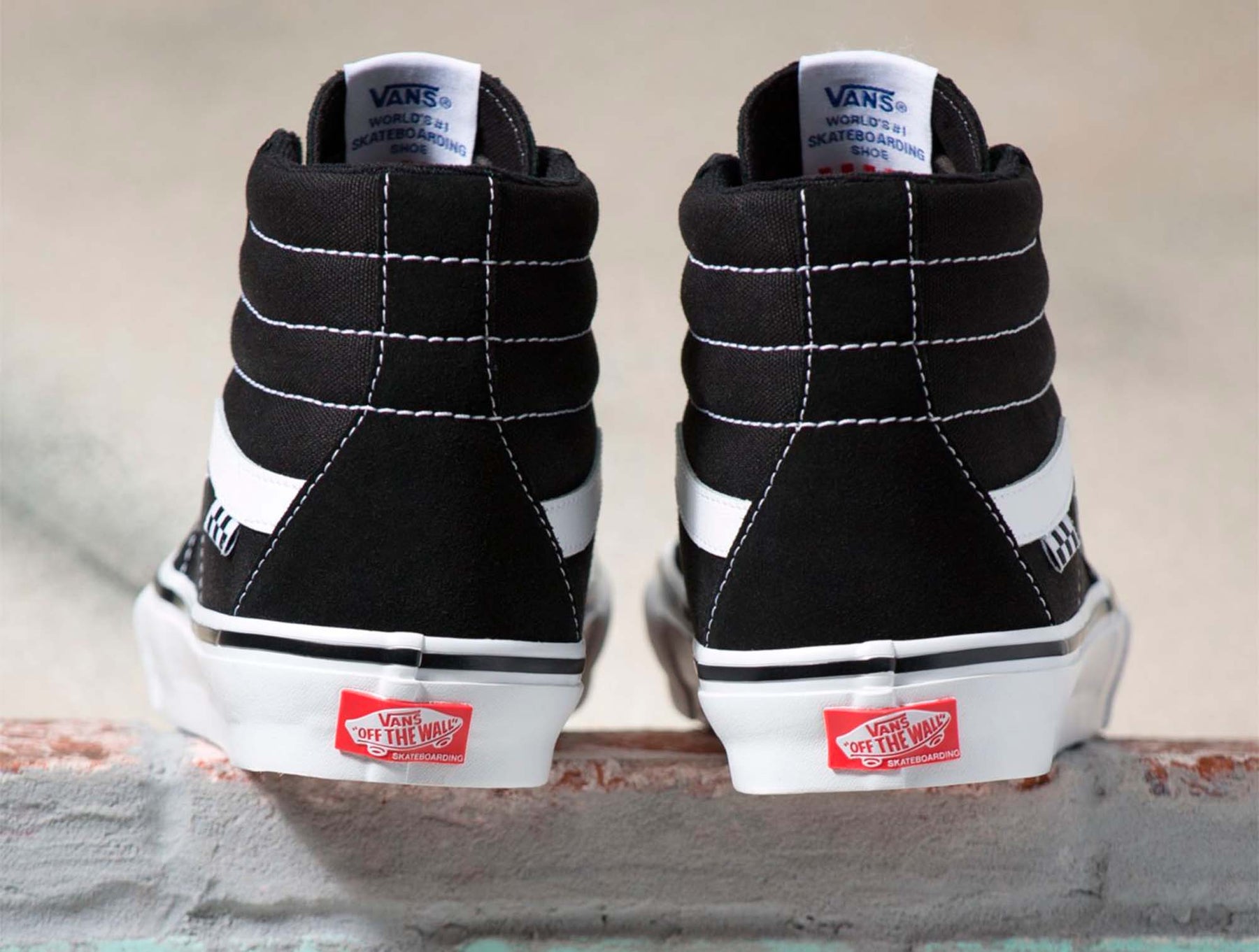 Zapatilla Vans Skate Sk8-Hi Hombre Negro
