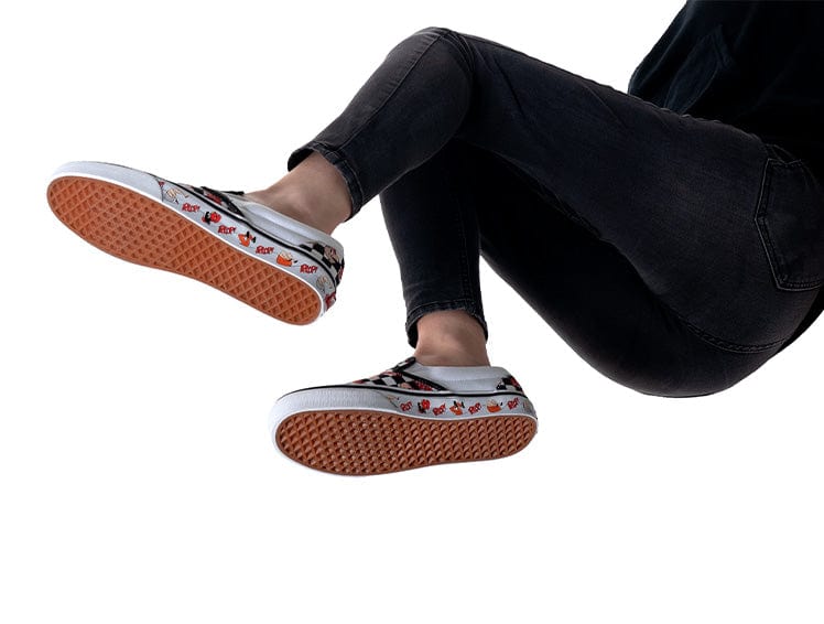 Zapatilla Vans Slip-On Condorito Unisex Negro