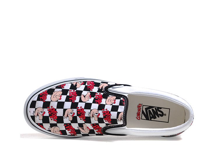 Zapatilla Vans Slip-On Condorito Unisex Negro