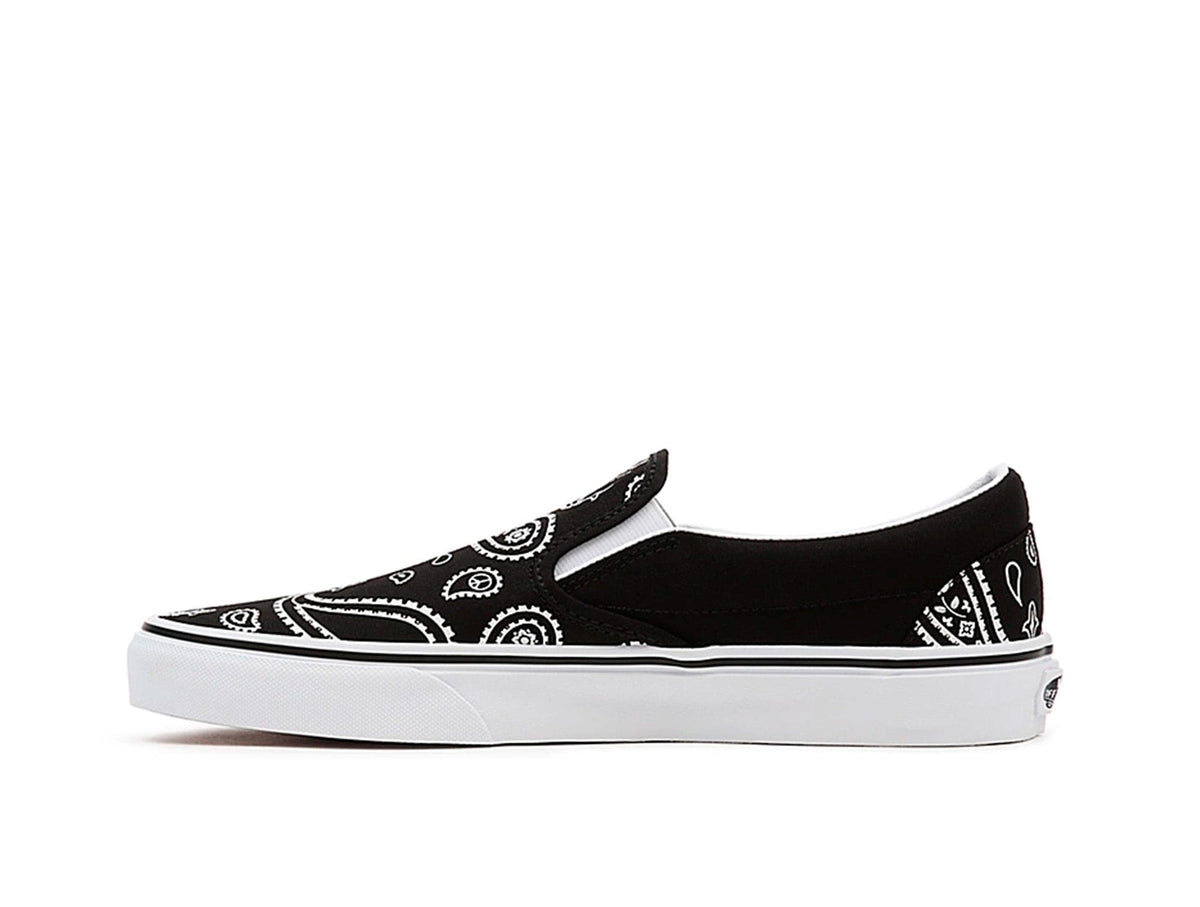 Zapatilla Vans Slip-On Peace Paisley Unisex Negro
