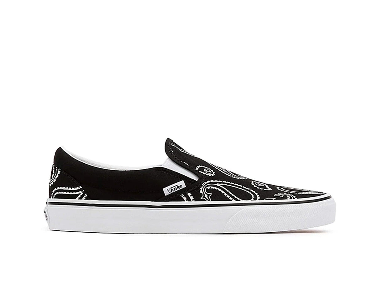 Zapatilla Vans Slip-On Peace Paisley Unisex Negro
