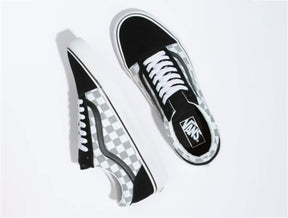 Zapatilla Vans Old Skool Cosmic Check Reflective Hombre Negro