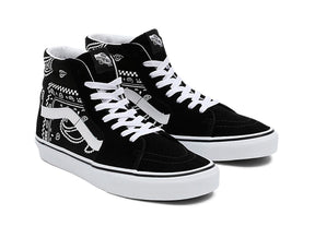 Zapatilla Vans Sk8-Hi Peace Paisley Unisex Negro