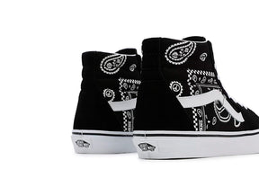 Zapatilla Vans Sk8-Hi Peace Paisley Unisex Negro
