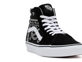 Zapatilla Vans Sk8-Hi Peace Paisley Unisex Negro