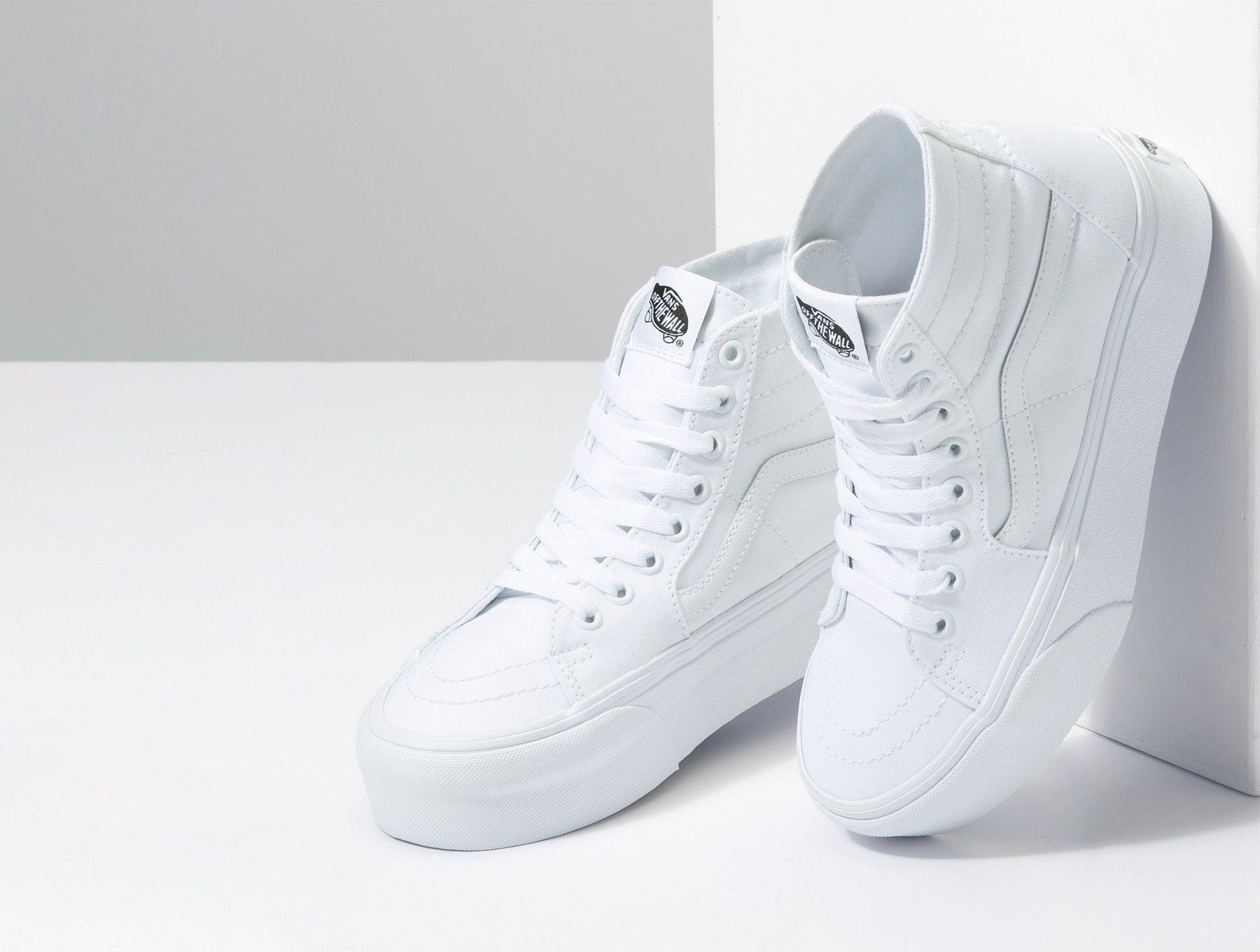 Zapatilla Vans Sk8-Hi Tapered Stackform Mujer Blanco