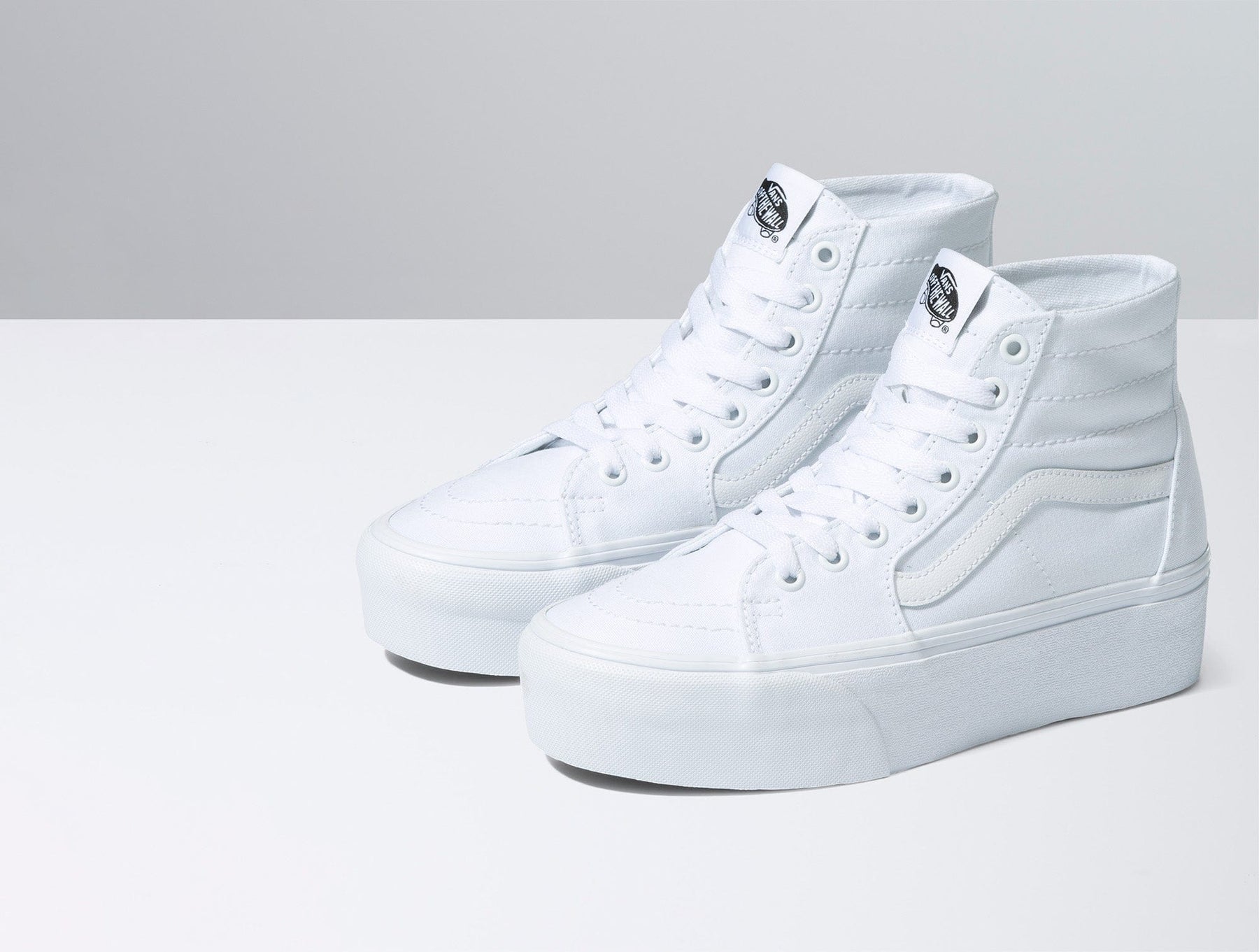 Zapatilla Vans Sk8-Hi Tapered Stackform Mujer Blanco