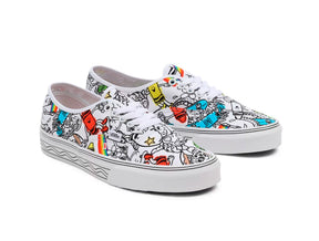 Zapatilla Vans Crayola Authentic Unisex Blanco