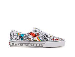 Zapatilla Vans Crayola Authentic Unisex Blanco