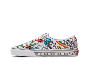 Zapatilla Vans Crayola Authentic Unisex Blanco