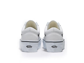 Zapatilla Vans Old Skool Plataforma Mujer Blanco