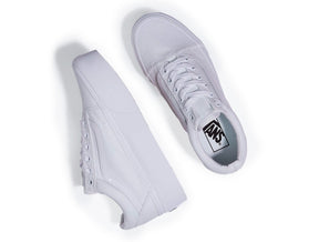 Zapatilla Vans Old Skool Stackform Mujer Mono Blanco