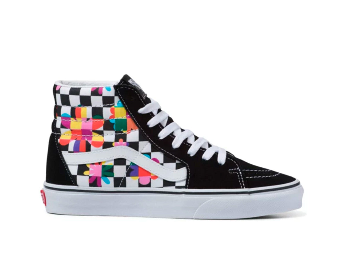 Zapatilla Vans Sk8-Hi (Disney) Multi Check Mujer Negro