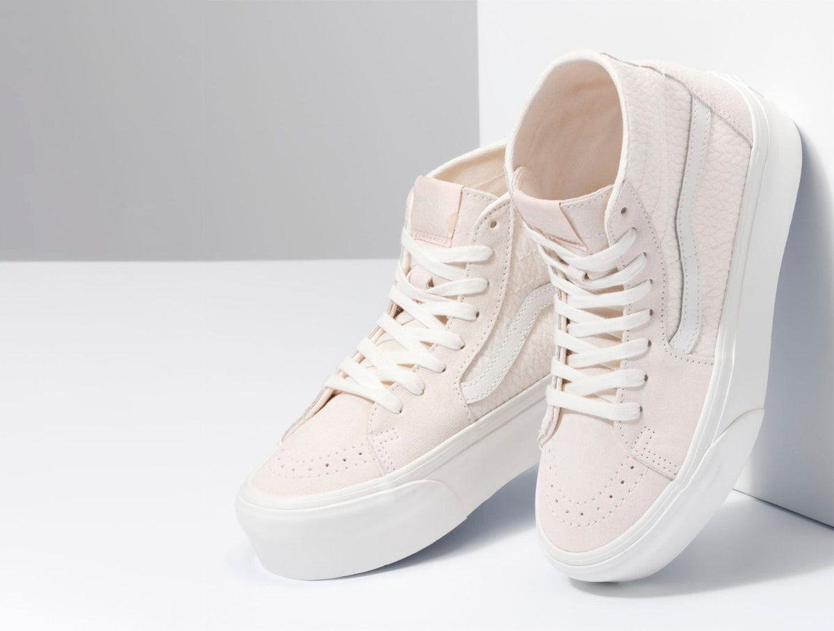 Zapatilla Vans Sk8-Hi Tapered St Sea Spray Mujer Beige