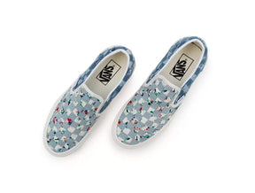 Zapatilla Vans Slip-On Stackform (Woven) Mujer Celeste
