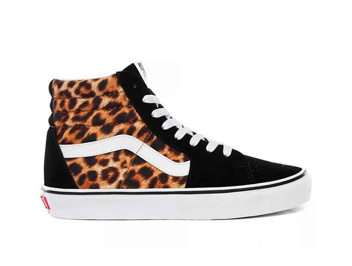 Zapatilla Vans Sk8-Hi (Leopard) Mujer Negro